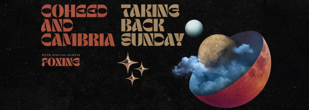 Coheed and Cambria & Taking Back Sunday at Everwise Amphitheater at White River State Park