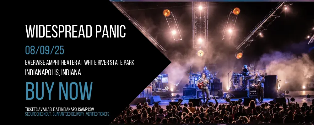 Widespread Panic at Everwise Amphitheater at White River State Park