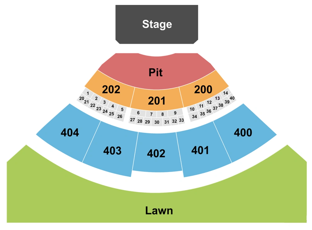 Everwise Amphitheater Seating Chart