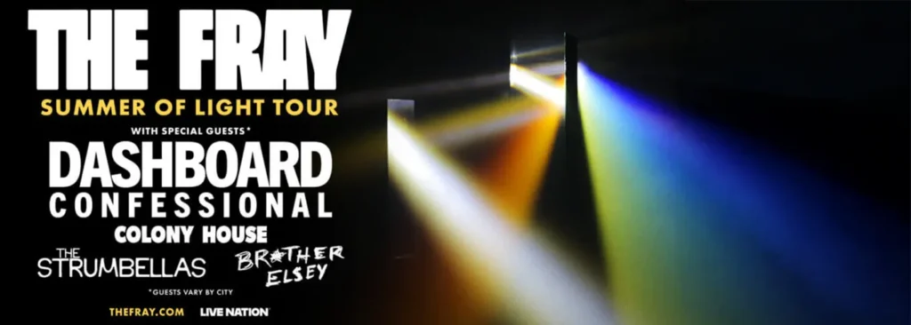 The Fray & Dashboard Confessional at Everwise Amphitheater at White River State Park