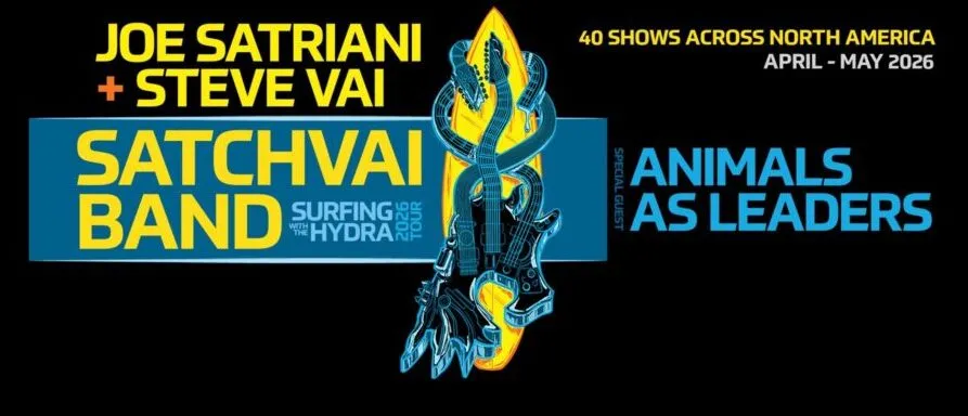 SatchVai Band: Joe Satriani &amp; Steve Vai &amp; Animals As Leaders