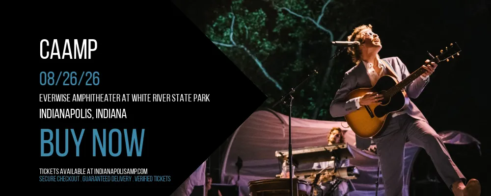 Caamp at Everwise Amphitheater at White River State Park