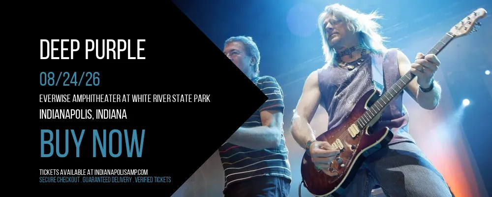 Deep Purple at Everwise Amphitheater at White River State Park