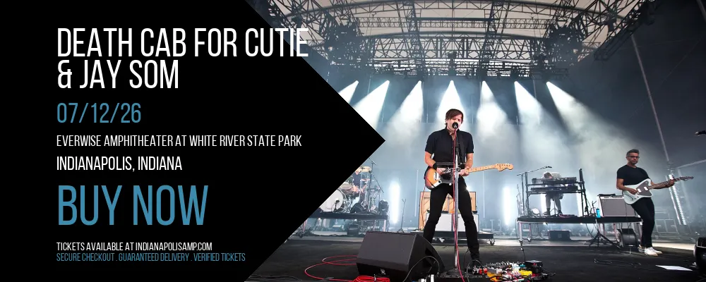 Death Cab for Cutie & Jay Som at Everwise Amphitheater at White River State Park