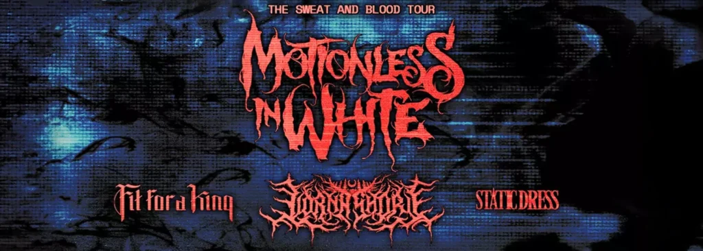 Motionless In White at Everwise Amphitheater at White River State Park