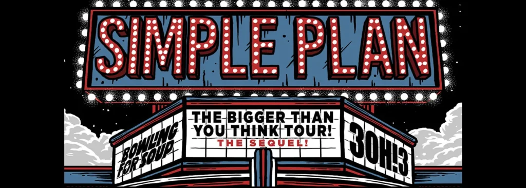 Simple Plan at Everwise Amphitheater at White River State Park